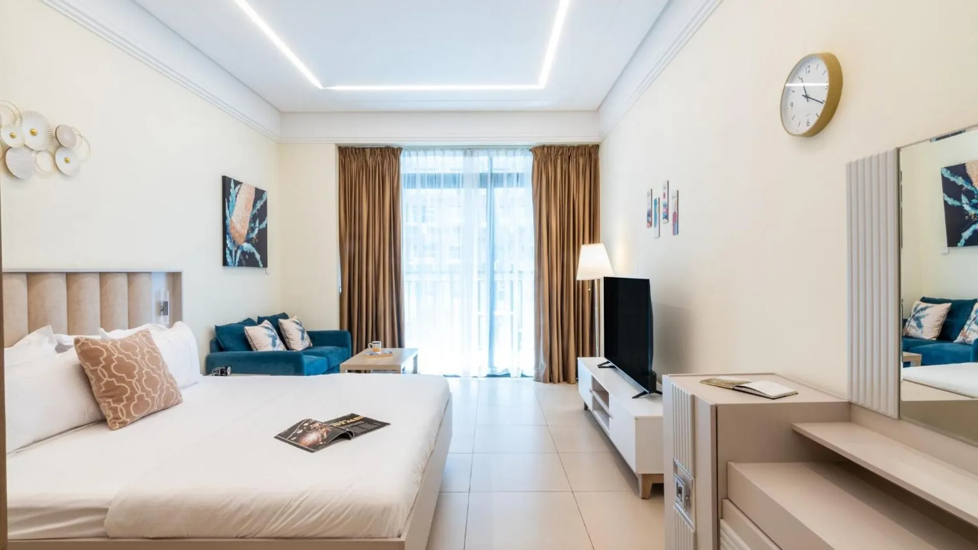 Chic Studio Retreat In Arjan - Perfect Location Dubai